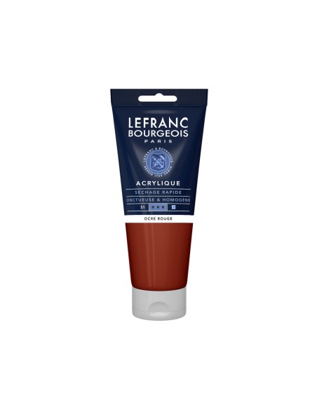 Akriliniai dažai LEFRANC BOURGEOIS Fine 306 Red Ochre 200 ml.