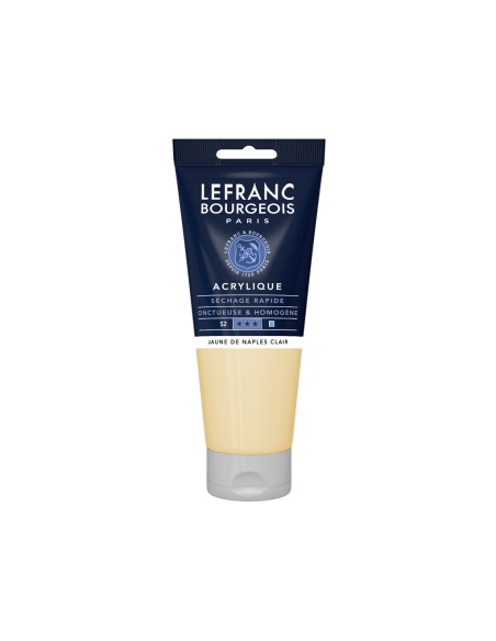 Akriliniai dažai LEFRANC BOURGEOIS Fine 887 Naples Yellow Light 200 ml.