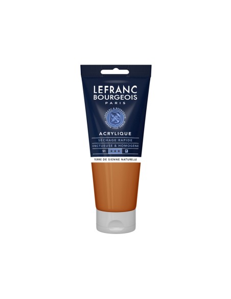 Akriliniai dažai LEFRANC BOURGEOIS Fine 482 Raw Sienna 200 ml.