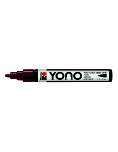 Žymeklis MARABU Yono 285 Brown akrilinis apvaliu galu 1.5 - 3 mm - 1