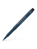 Rašiklis FABER-CASTELL Pitt India 157 Dark Indigo piešimui ir rašymui teptukinis tamsus ryškiai mėlynas