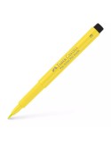 Rašiklis FABER-CASTELL Pitt India 104 Light Yellow Glaze piešimui ir rašymui teptukinis šviesiai geltonas