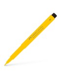 Rašiklis FABER-CASTELL Pitt India 107 Cadmium Yellow piešimui ir rašymui teptukinis kadmio geltonas