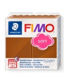 Modelinas FIMO Soft 7 polimerinis molis rudas 56 g.