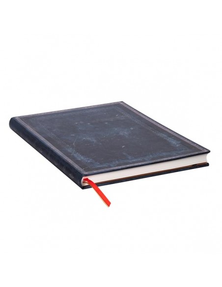 Eskizavimo popieriaus PAPERBLANKS Grande Old Leather Inkblot A4 knyga vertikali kietu viršeliu su gumele 200 g/m² 112 lapų