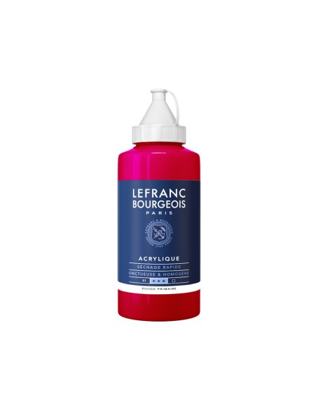 Akriliniai dažai LEFRANC BOURGEOIS Fine 437 Primary Red 750 ml.
