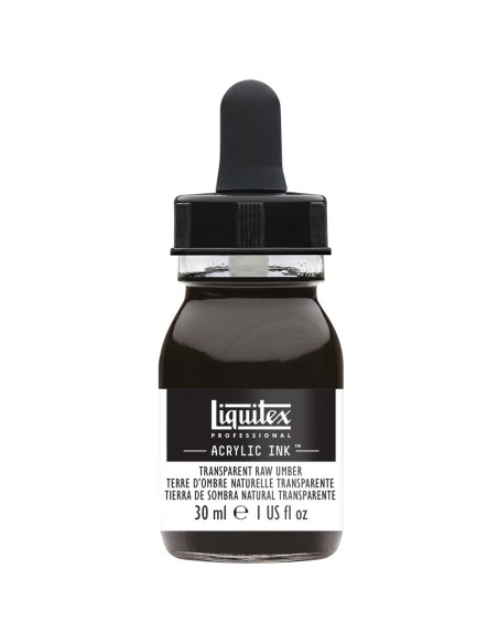 Akrilinis tušas LIQUITEX 333 Transparent Raw Umber 30 ml.