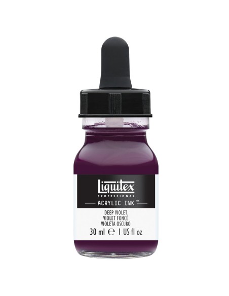 Akrilinis tušas LIQUITEX 115 Deep Violet 30 ml.