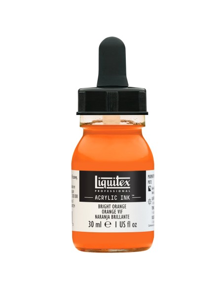 Akrilinis tušas LIQUITEX 720 Bright Orange 30 ml.