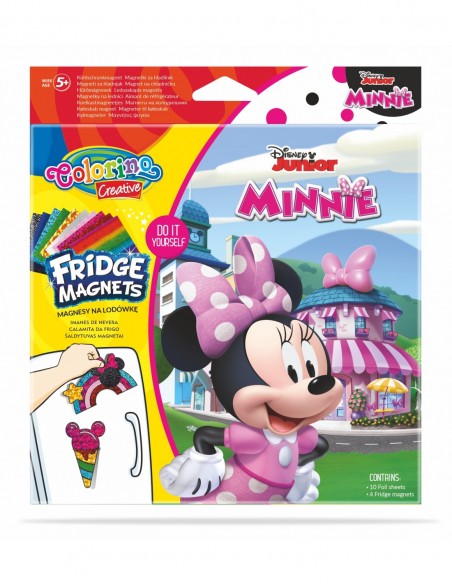 Kūrybinis rinkinys COLORINO Magnets Disney Minnie 4 vnt.