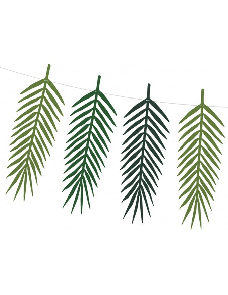 Girlianda PARTY DECO Aloha - Tropical Leaves 1.25 m popierinė