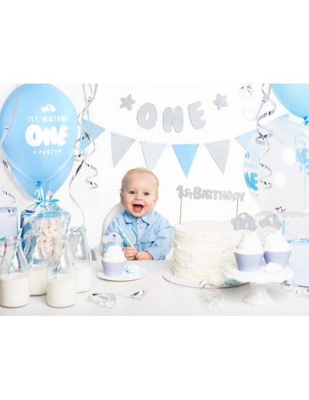 Girlianda PARTY DECO 1st Birthday 1.3 m popierinė