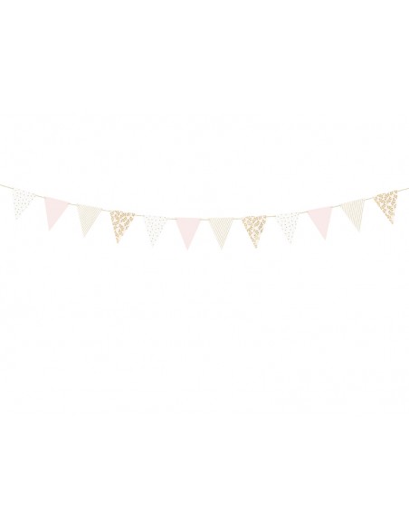 Girlianda PARTY DECO Bunting Mix 2.1 m popierinė