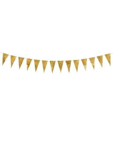 Girlianda PARTY DECO Bunting Gold...