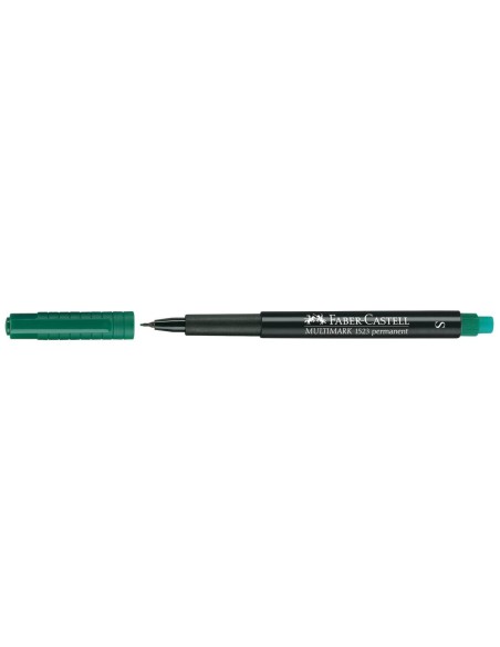 Žymeklis FABER-CASTELL Multimark OHP S 0.4 mm žalias