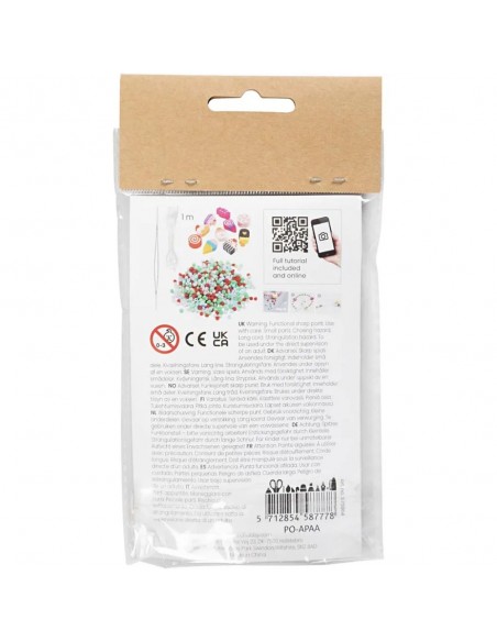 Kūrybinis rinkinys CREATIV COMPANY Mini Craft Kit Jewellery apyrankė ir žiedas