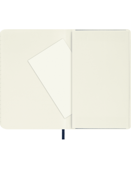 Užrašų knygelė MOLESKINE Classic 9 x 14 cm minkštu viršeliu su gumele linijomis mėlynas