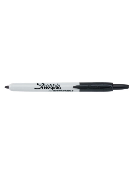 Žymeklis SHARPIE Retractable apvaliu galu 1 mm juodas
