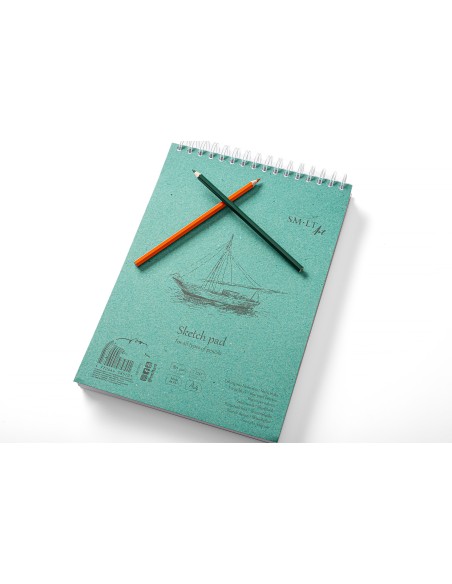 Bloknotas SMILTAINIS eskizams A5  90 gsm 70 lapų