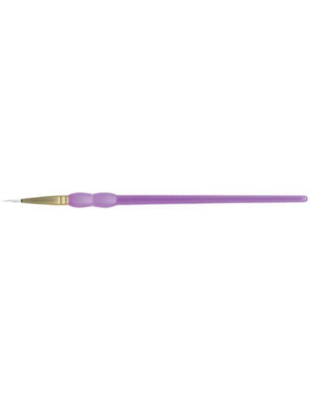 Teptukas R&L Crafter's Choice White Taklon Liner 20/0 sintetinis trumpu kotu