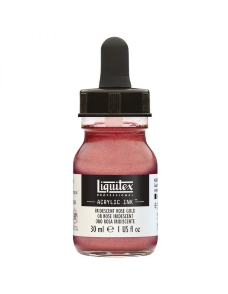 Akrilinis tušas LIQUITEX 227 Iridescent Rose Gold 30 ml.