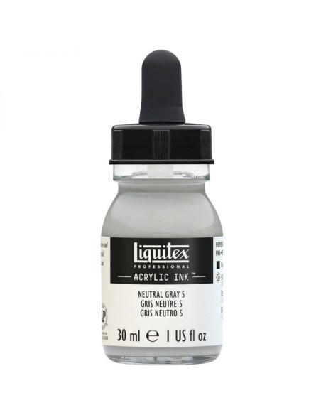Akrilinis tušas LIQUITEX 599 Neutral Grey 5 30 ml.