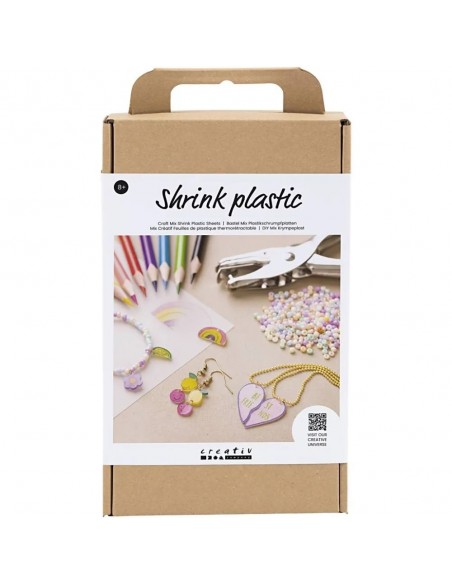 Kūrybinis rinkinys CREATIV COMPANY susitraukiantis plastikas