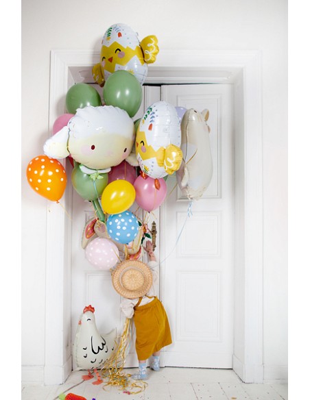 Balionas PARTY DECO Sheep 87 x 57.5 cm folinis