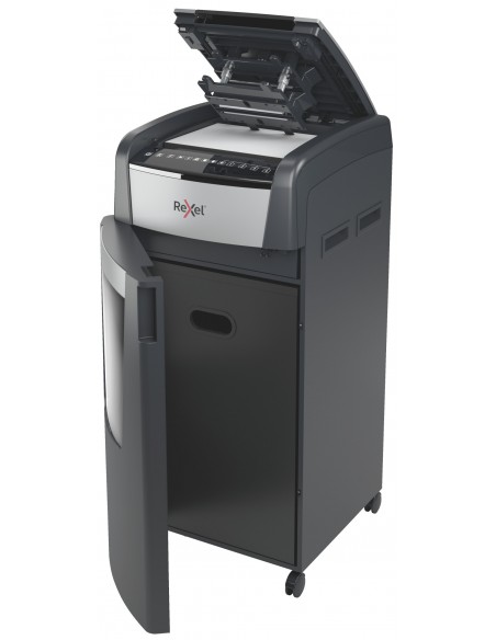 Dokumentų naikiklis REXEL Optimum AutoFeed+ 750M P5 140 litrai 2 x 15 mm 750 lapai