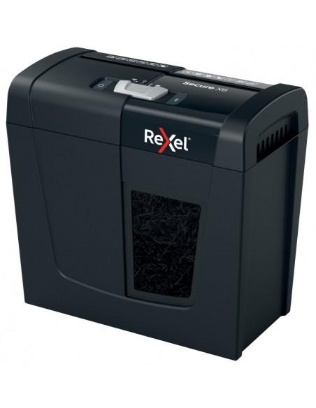 Dokumentų naikiklis REXEL Secure X6 P4 10 litrų 4 x 40 mm 6 lapai
