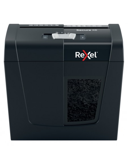 Dokumentų naikiklis REXEL Secure X6 P4 10 litrų 4 x 40 mm 6 lapai