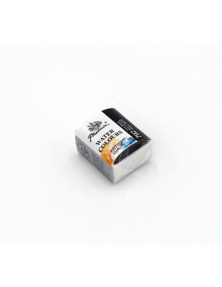 Akvareliniai dažai PHOENIX Artist Fine 1/2 Pan 792 Ivory Black