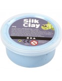 Modelinas CREATIV COMPANY Silk Clay neoninė mėlyna 40 g.