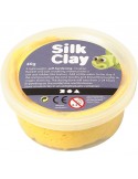 Modelinas CREATIV COMPANY Silk Clay geltonas 40 g.