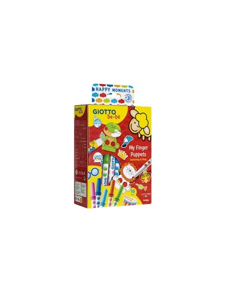 Kūrybinis rinkinys GIOTTO be-be Happy Moments My Finger Puppets
