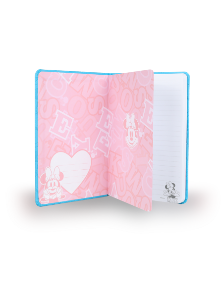 Užrašų knygelė COOLPACK Disney Fashion Minnie Mouse A5 kietas viršelis linijomis su gumele 80 puslapių